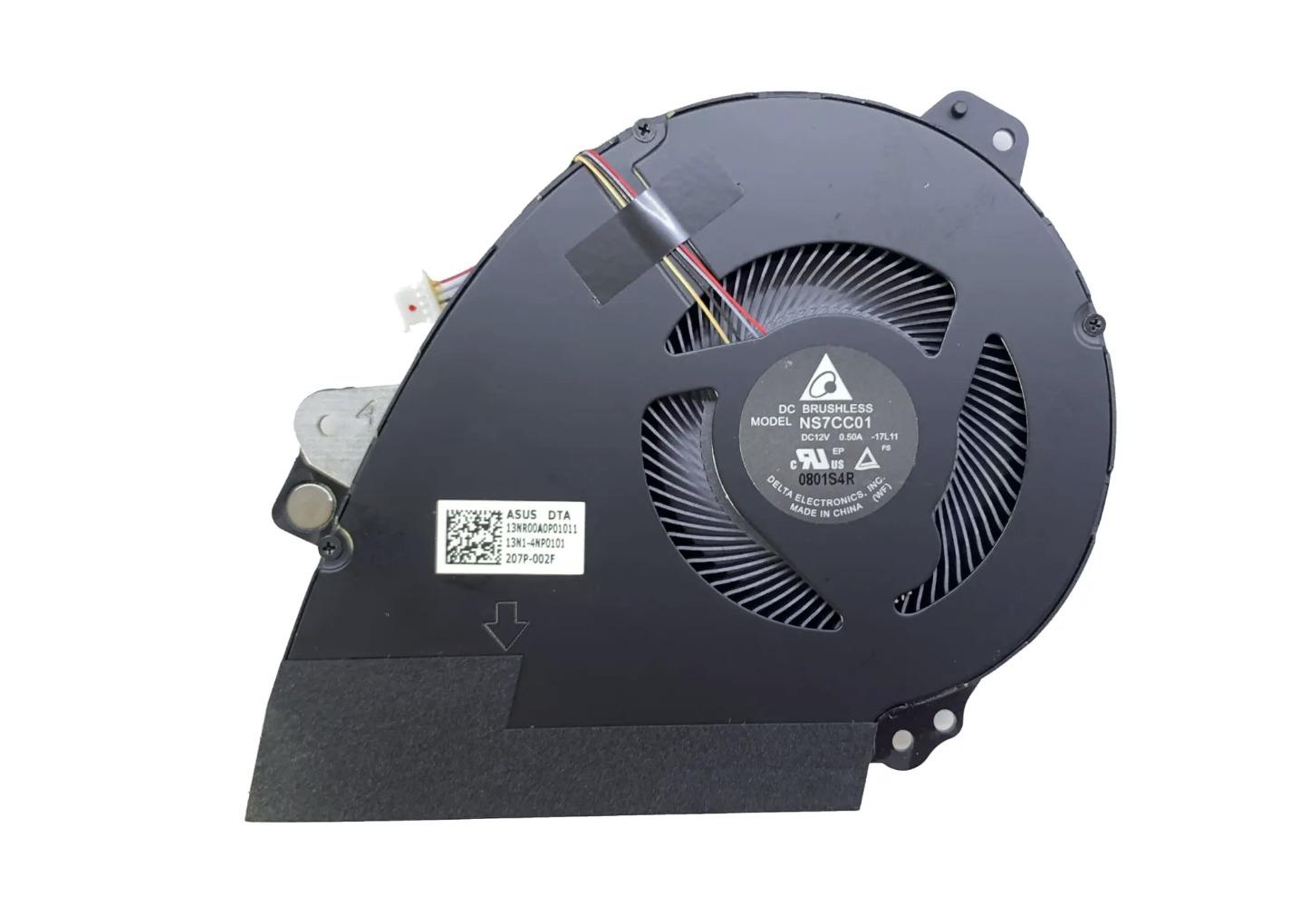 Вентилятор для ноутбука Asus ROG Zephyrus GX501 СPU fan 12V (16243) - фото 1