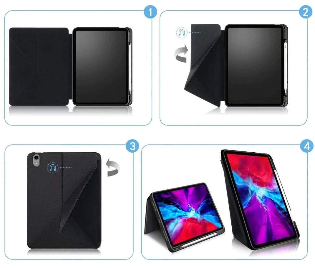 Чехол Primolux Transformer для планшета Apple iPad 11" A16 2025 A3354/A3355/A3356 Dark Blue (2632372660) - фото 5 Чехол Primolux Transformer для планшета Apple iPad 11" A16 2025 A3354/A3355/A3356 Dark Blue (2632372660) - фото 5