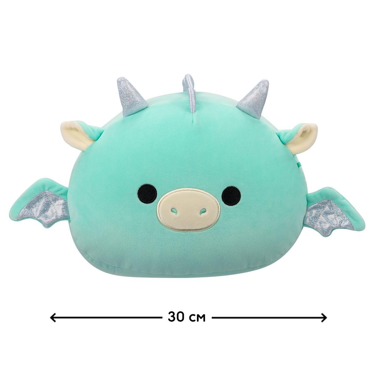 Іграшка м'яка SQUISHMALLOWS Дракон Майлз 30 см - фото 2