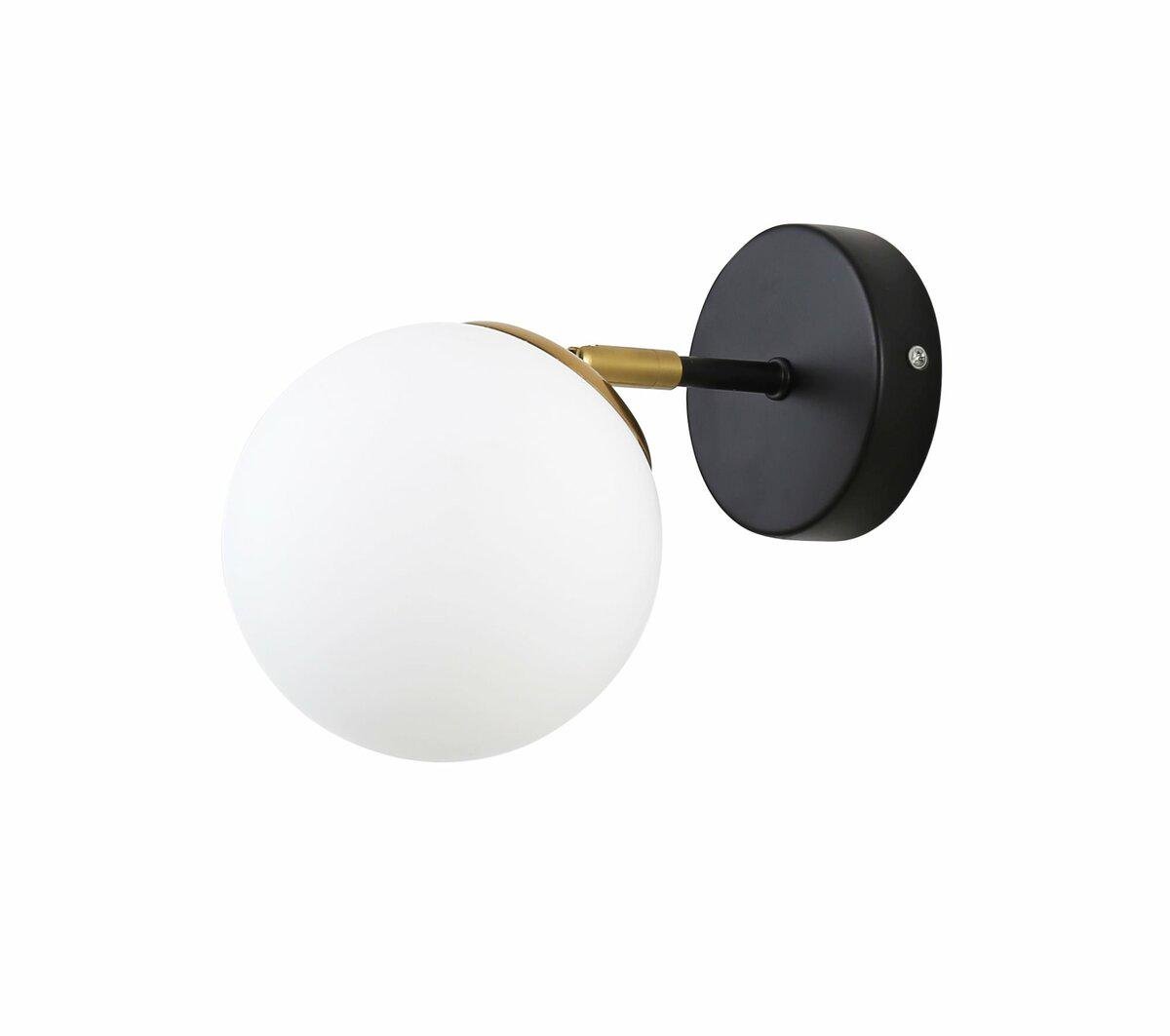 Бра настенное 74542/1W CP Matte Black (43872)