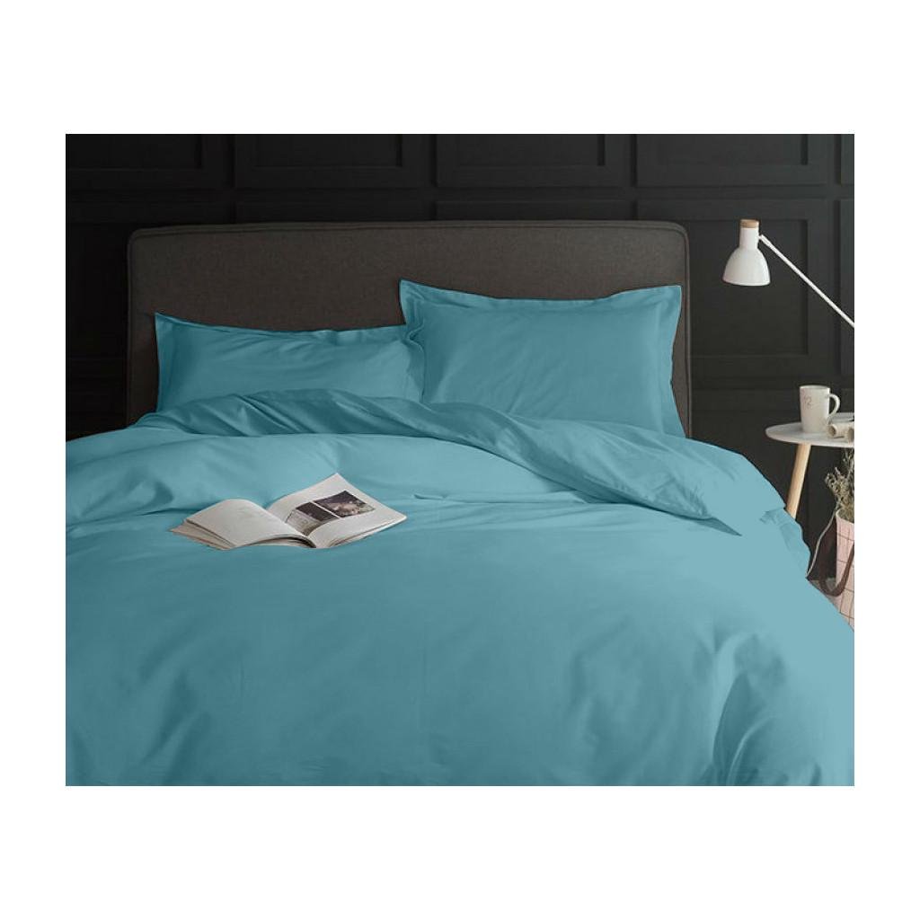 Комплект постельного белья MirSon 0845 Wave Сатин 2х143х210 см Blue (2200002025461)