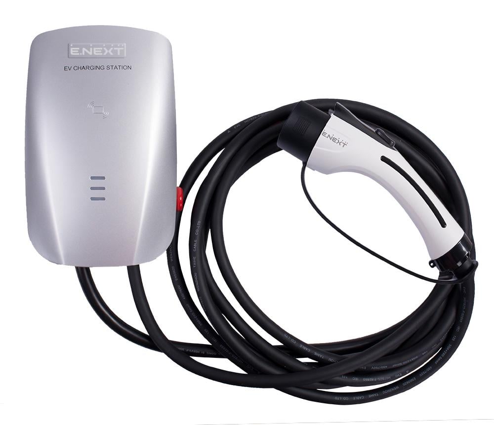 Зарядная станция для электромобиля E.NEXT e.charge.stand.7GBTC 1Ф 7,4кВт 32А 230В GBT кабель 5 м IP54 (s085205)