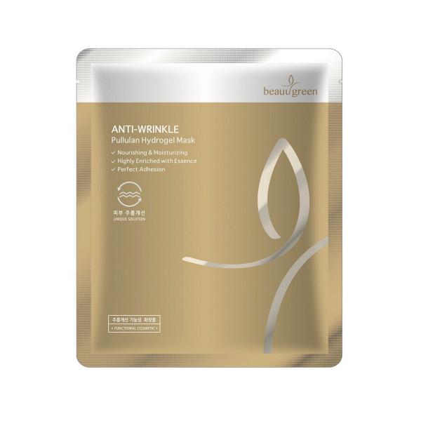 Гидрогелевая маска для лица BeauuGreen Anti-Wrinkle Pullulan Hydrogel Mask 30 мл (8809389030446)