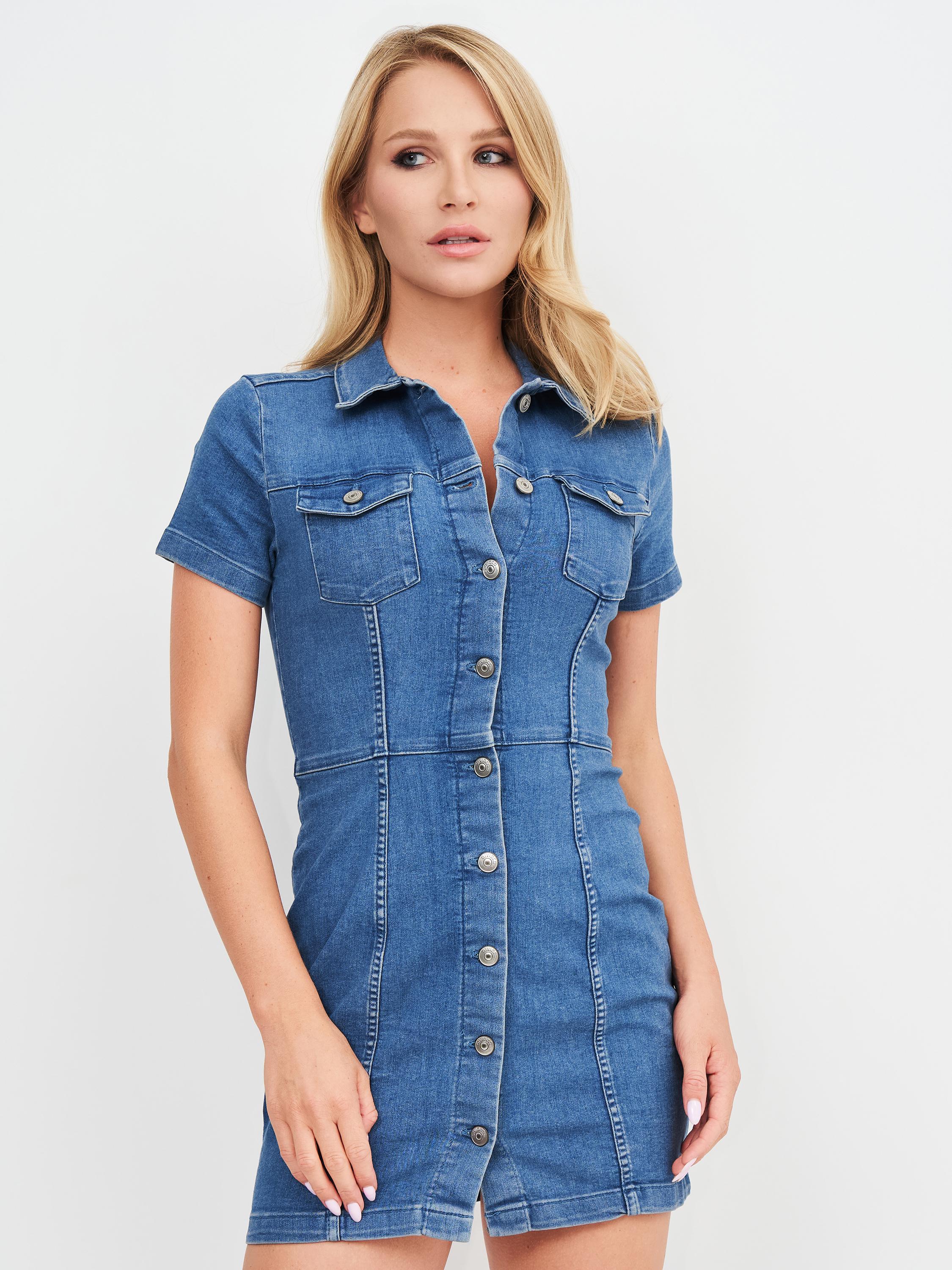 Платье H&M р. 40 Голубой (14068954581)