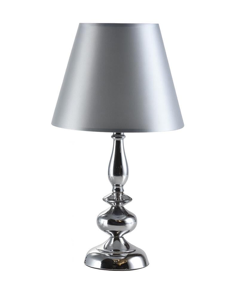 Настольная лампа Edlin PL2417-1T Vanessa E14 1x12W IP20 Хром (36554699)