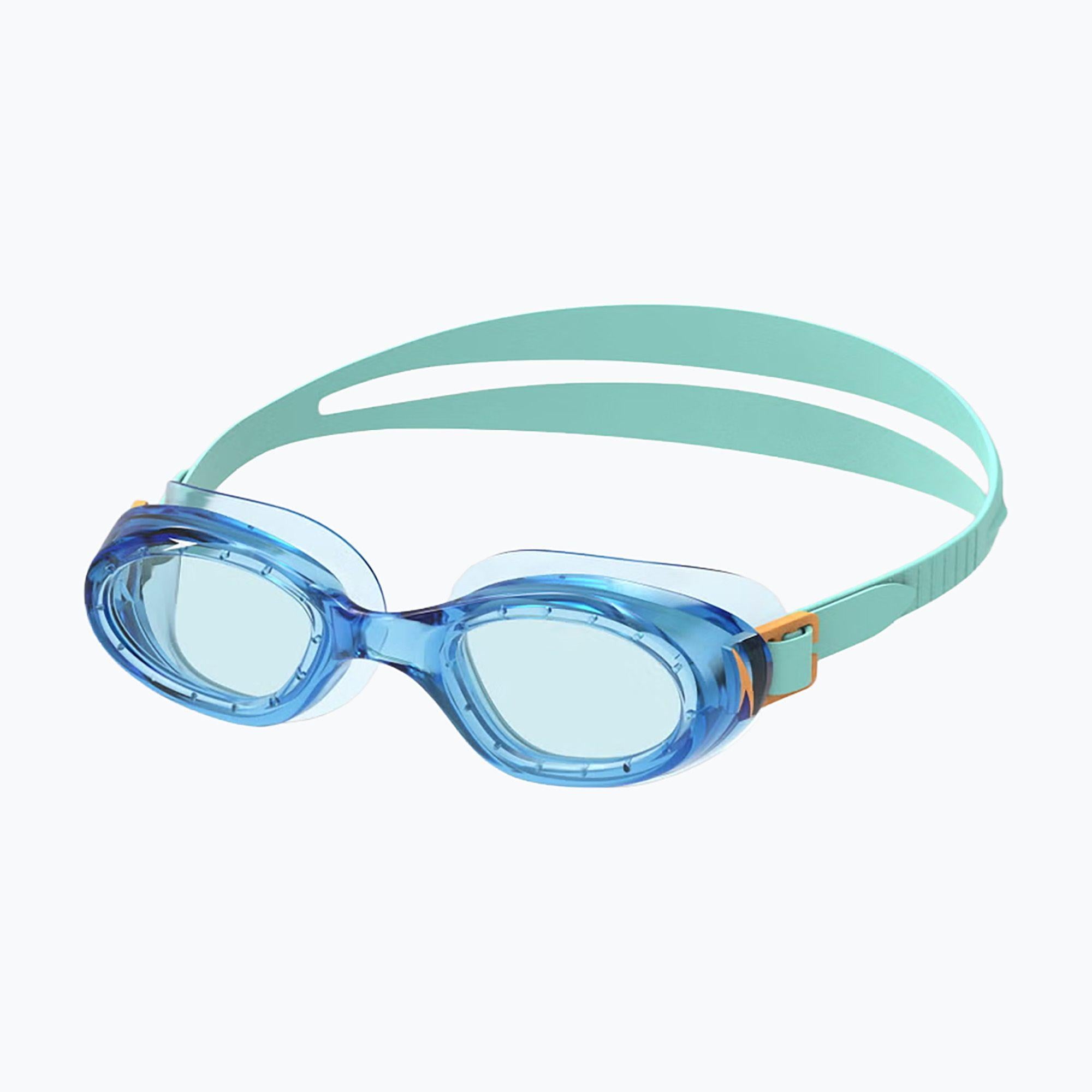Окуляри дитячі для плавання Speedo JR FUTURA HYDRO One Size Блакитний/Бірюзовий (8-E000037003)