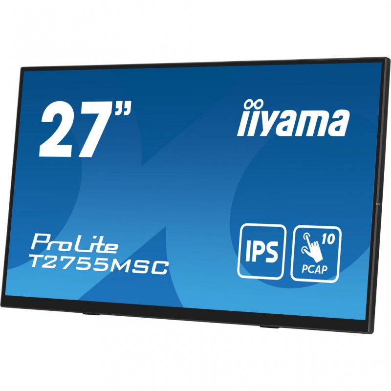 Монитор Iiyama T2755MSC-B1 сенсорный IPS 1920x1080 Full HD 27" (tf6340) - фото 5 Монитор Iiyama T2755MSC-B1 сенсорный IPS 1920x1080 Full HD 27" (tf6340) - фото 5