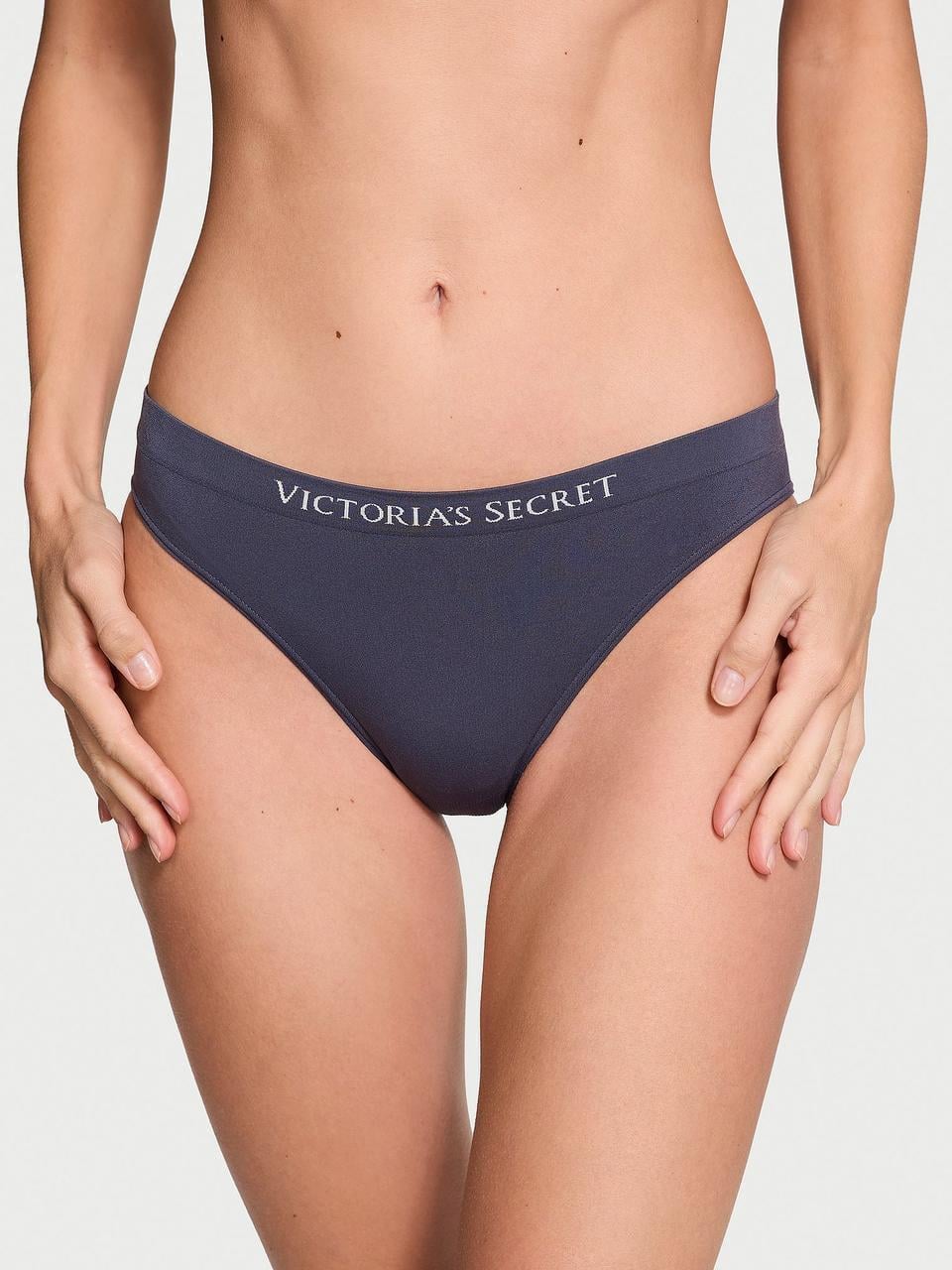 Трусики жіночі Victoria's Secret Seamless Bikini S Синій (2718656624)