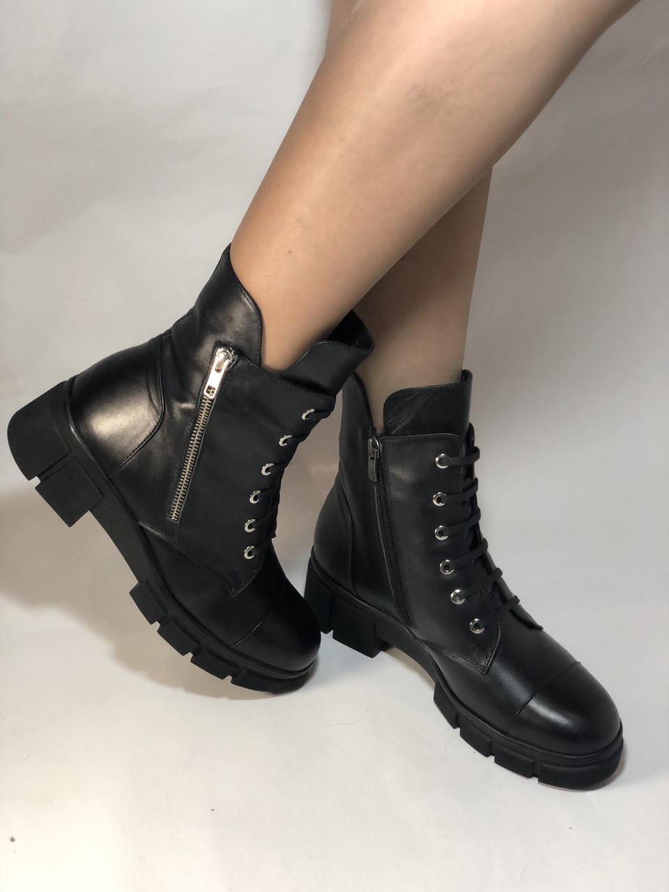 Ботинки женские зимние Mario Muzi р. 40 25,5 см Черный (2402) - фото 3