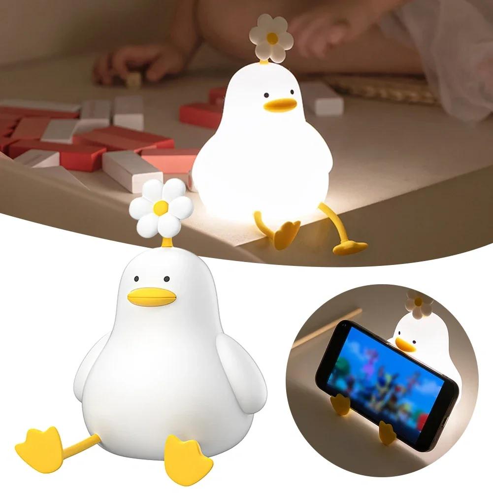 Нічник силіконови Creative Duck Night Light (20938055) - фото 3