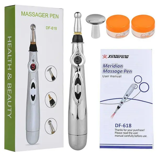 Массажер в форме ручки акупунктурный Massager Pen DF-618 3D Full Body (N-0030)