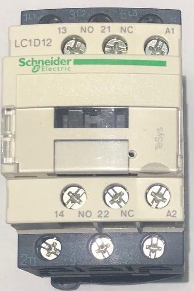 Контактор Schneider Electric LC1D12Q7 3Р 12A НО+НЗ 380В 50/60Гц