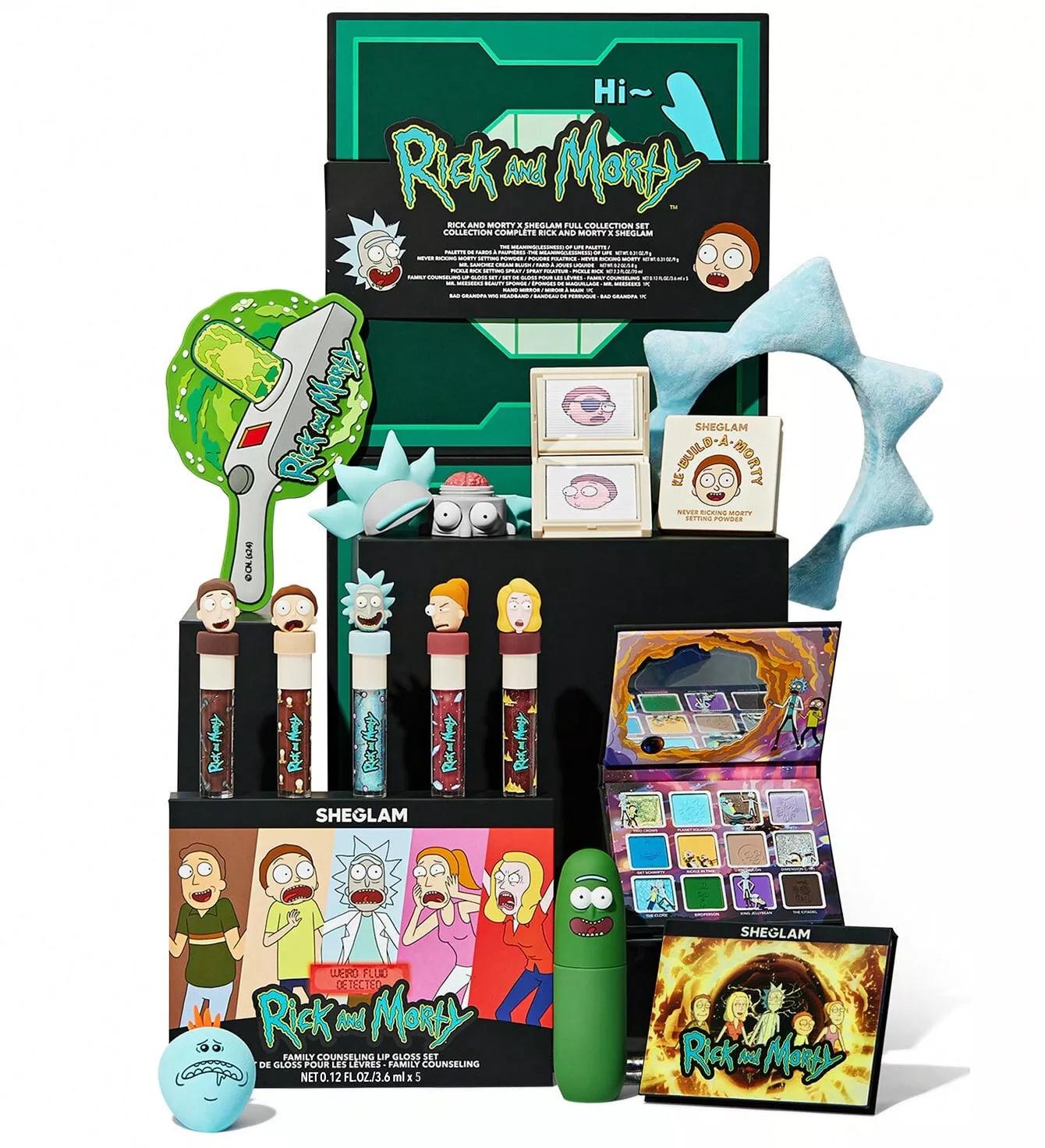 Набор косметики SHEGLAM Rick and Morty