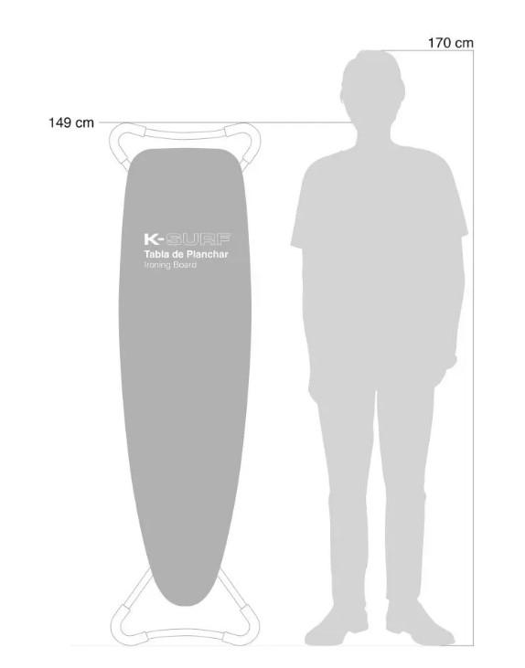 Доска для глажки Rolser K-Surf TerraTube (K07001-1027) - фото 2