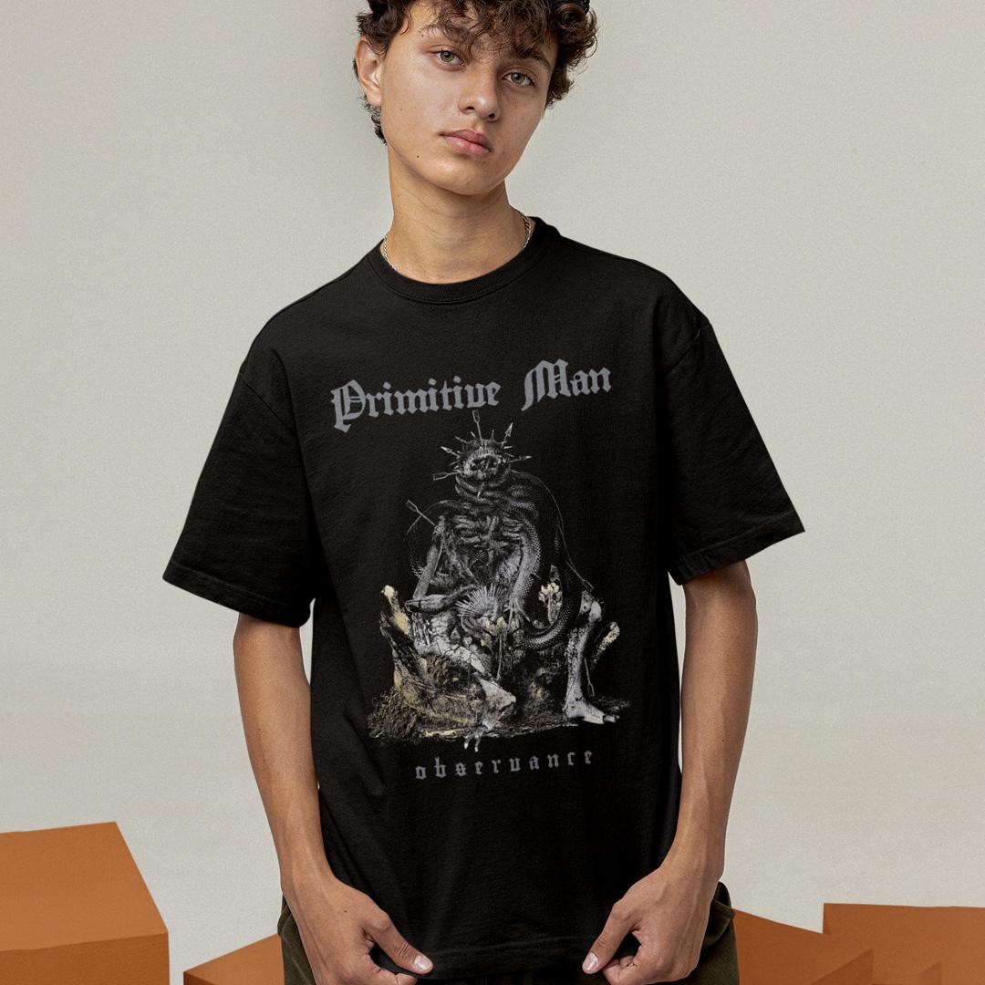 Футболка унисекс Primitive Man Observance XL Черный (0000012495)