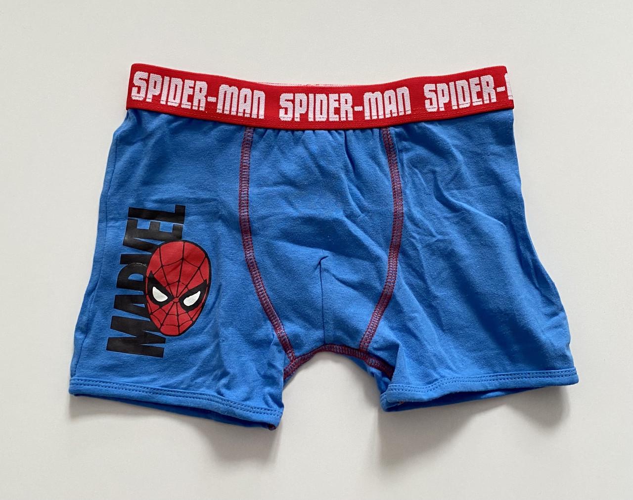 Труси-боксерки на хлопчика Marvel Spider-Man Primark 128 см на 7-8 років Блакитний (2620385781)
