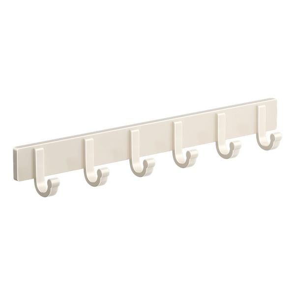 Крючки на планке 6 шт. л Белый (37320)
