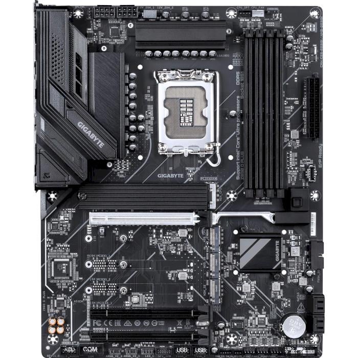 Материнская плата Gigabyte Z890 PLUS ATX sLGA1851 Intel Z890 4xDDR5 4xM.2 4xSATA DP 2.5 GbE Black (35227310)