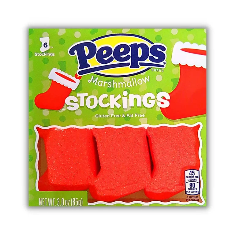 Новогоднее Маршмеллоу Peeps Stockings 6st 85 г (2049940309)
