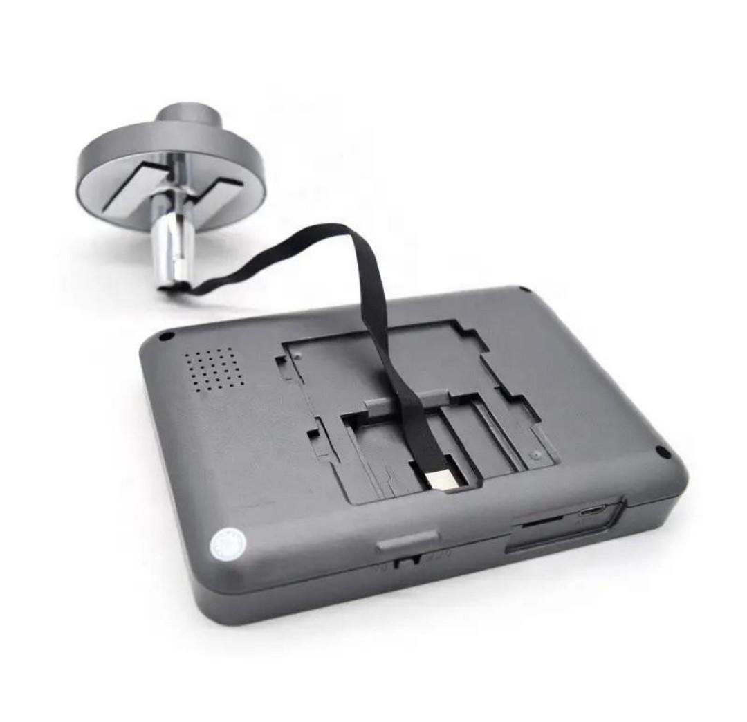 Відеодомофон бездротовий Tuya Smart Life Wi-Fi 4,3" 5000 mAh з датчиком руху (2540110079) - фото 2