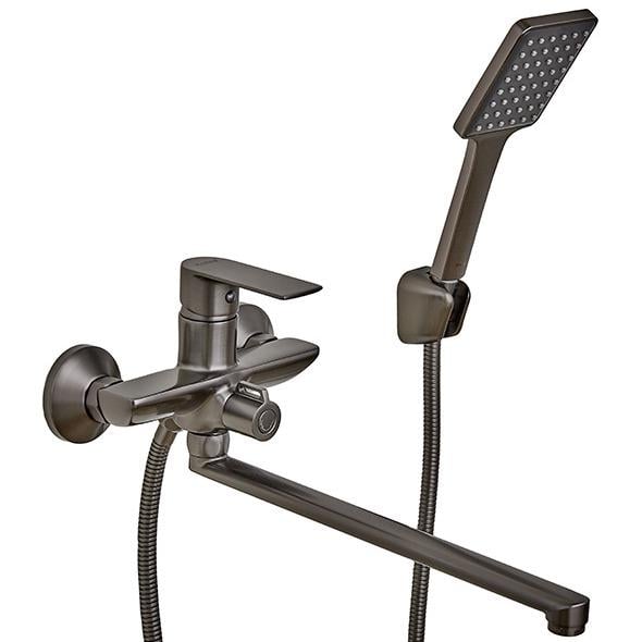 Смеситель для ванны Haiba Alex 006 HB3997 однорычажный Графит (214356) Смеситель для ванны Haiba Alex 006 HB3997 однорычажный Графит (214356)