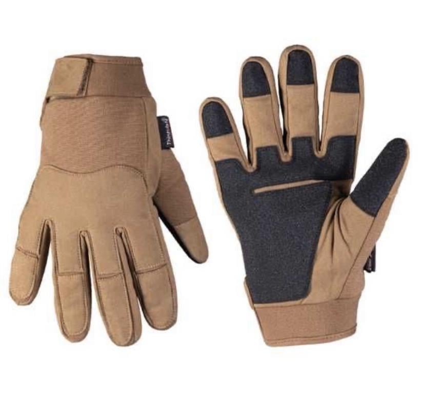 Перчатки армейские зимние Mil-Tec Army Gloves Winter Dark Coyote S Темный койот (12520819-902-S) - фото 2