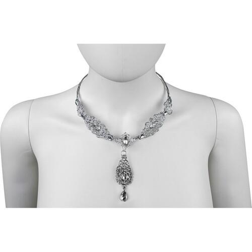 Ожерелье ажурное с камнями Seta Decor 24-511SL Ожерелье ажурное с камнями Seta Decor 24-511SL