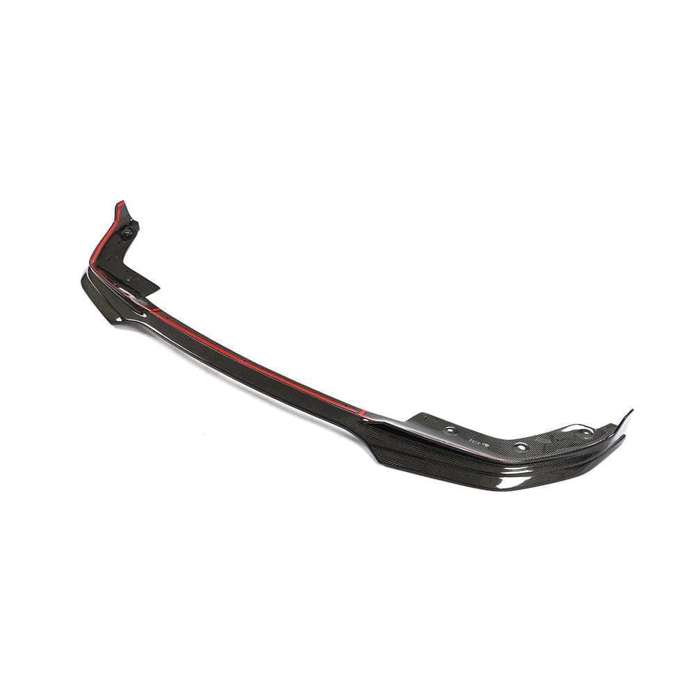 Накладка на передний бампер DDCarbon V3 2019-2022 M-Sport/BMW 3 серия G20/21 2018- карбон (136695)
