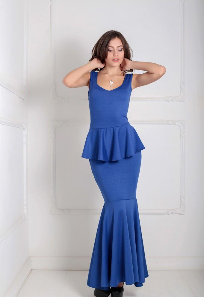 Платье женское Podium Andrea 20932-BLUE L Синий
