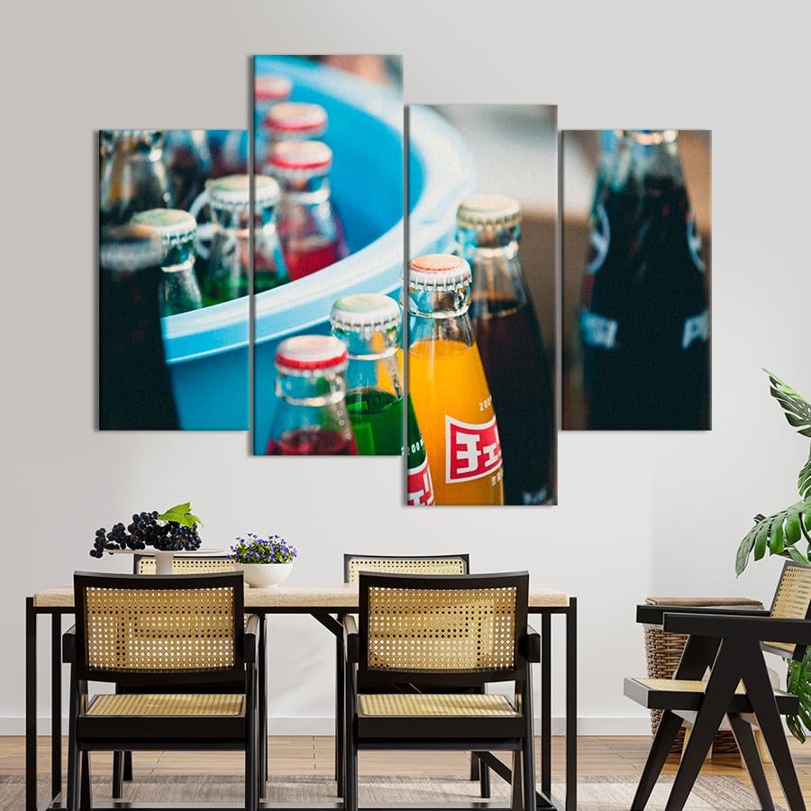 Настенний декор Газированные лимонады 129x90 см (A402-4)