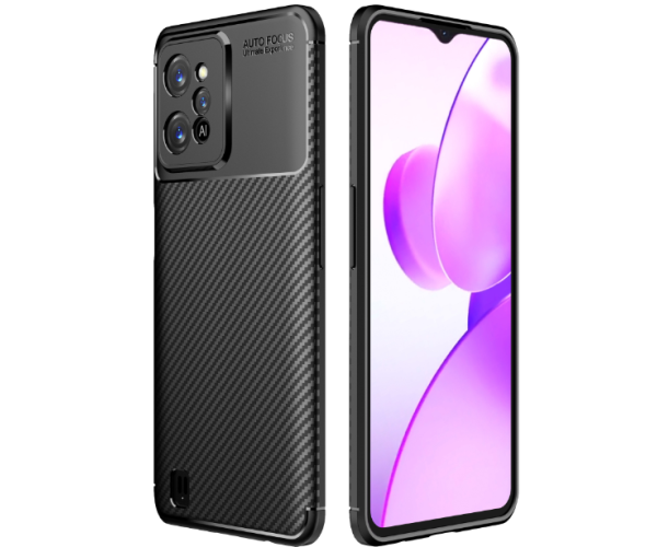 Чехол S-KU Auto Focus Ultimate Experience для Realme C31 Чёрный