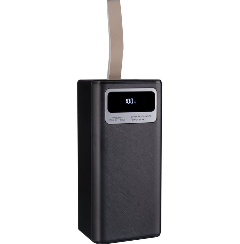Повербанк Gelius Wide GP-PB308 40000 mAh QC+PD 22,5W/Led Black (2635752269) - фото 4 Повербанк Gelius Wide GP-PB308 40000 mAh QC+PD 22,5W/Led Black (2635752269) - фото 4