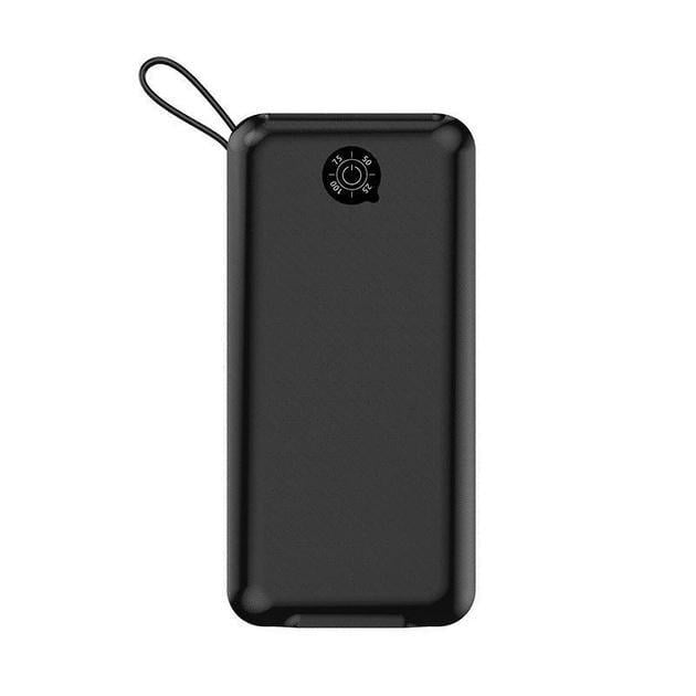 Повербанк Lenyes PX368 30000 mAh на 2 входа Черный (P101234) - фото 1