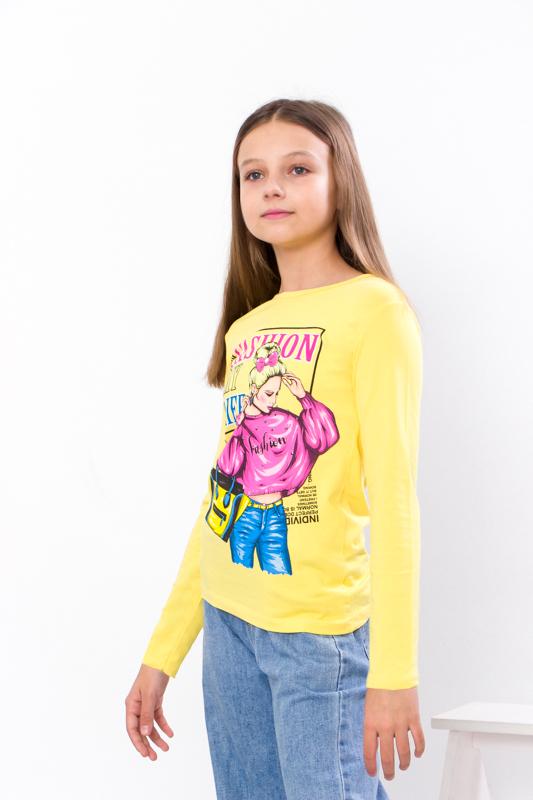 Джемпер для дівчинки підлітковий р. 9 Жовтий (2619-v0)