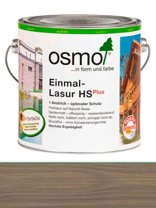 Лазурь Einmal-Lasur Hs Osmo однослойная для всех видов деревянных поверхностей 2,5 л 9205 Патина - фото 1