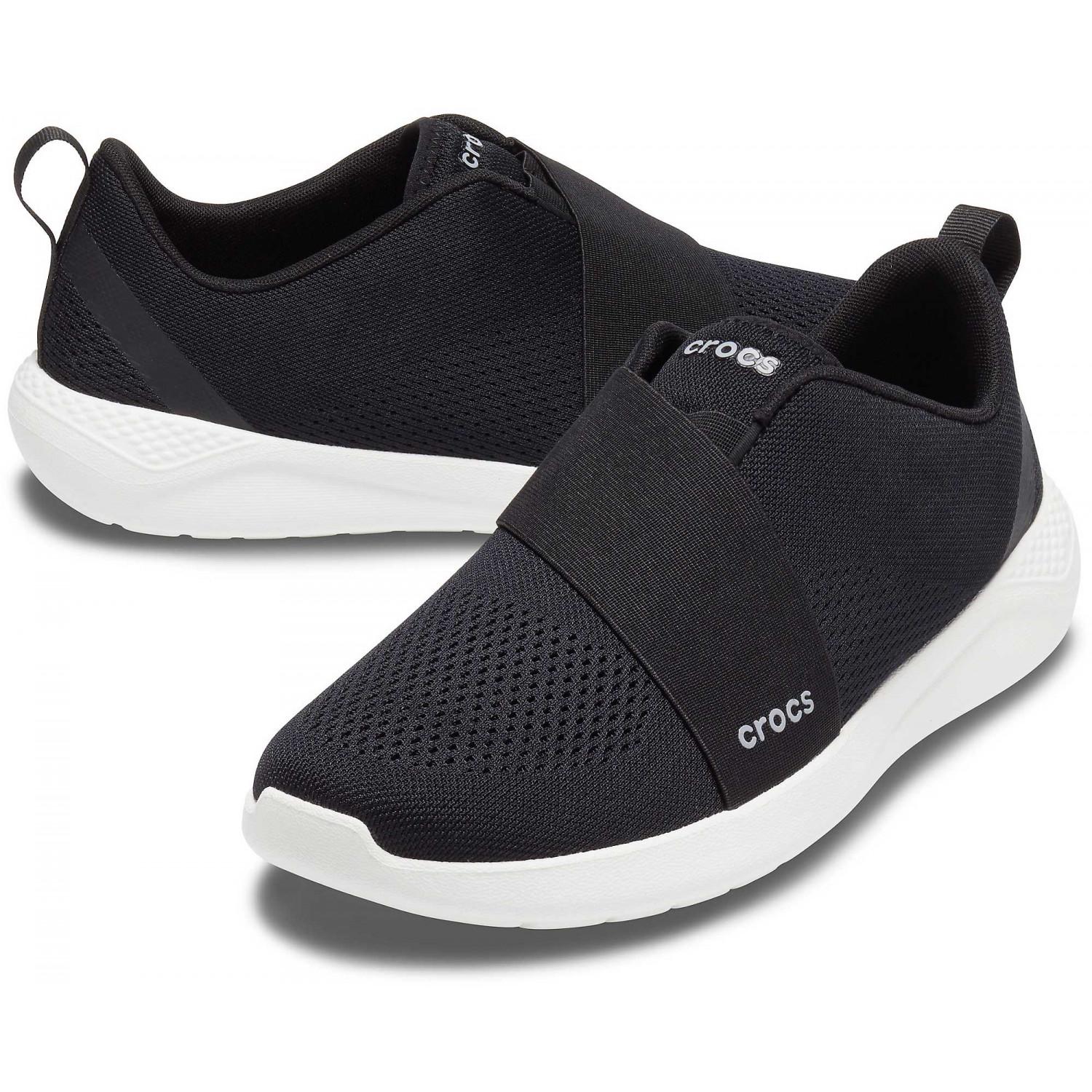 Сліпони Crocs LiteRide Modform р. М8/EUR 41-42 Black/White (9031775)