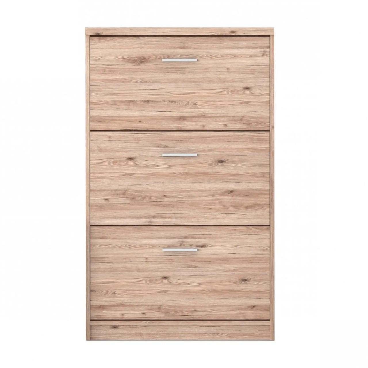 Тумба для обуви Gerbor Шанталь SFB3K Дуб санремо светлый (GRB-1353) Тумба для обуви Gerbor Шанталь SFB3K Дуб санремо светлый (GRB-1353)