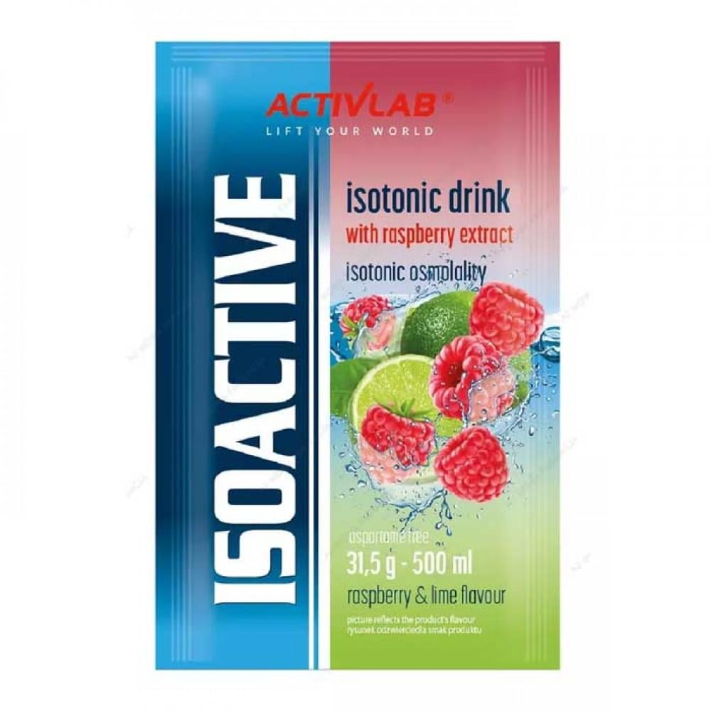 Изотонический напиток ACTIVLAB Iso Active 31,5 г 1 sachet Raspberry/lime
