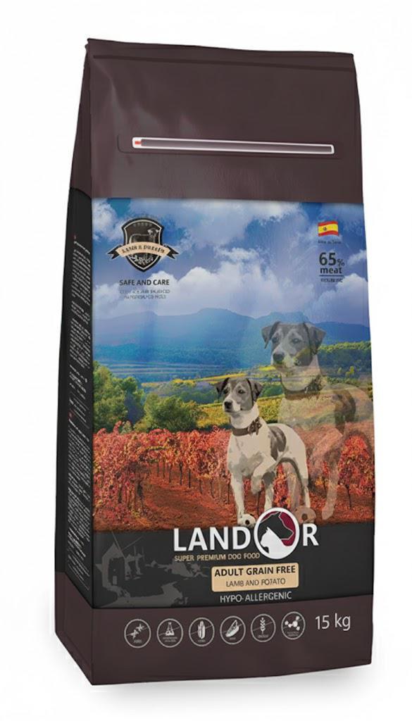 Корм сухой для взрослых собак LANDOR GrainFree Lamb&Potato беззерновой Ягненок с бататом 15 кг (BP8433022860024) Корм сухой для взрослых собак LANDOR GrainFree Lamb&Potato беззерновой Ягненок с бататом 15 кг (BP8433022860024)