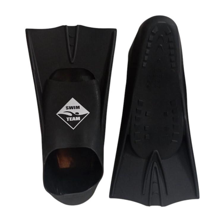 Ласты для плавания в бассейне Sprinter короткие силикон р. 42-44 Черный (6936116101863)