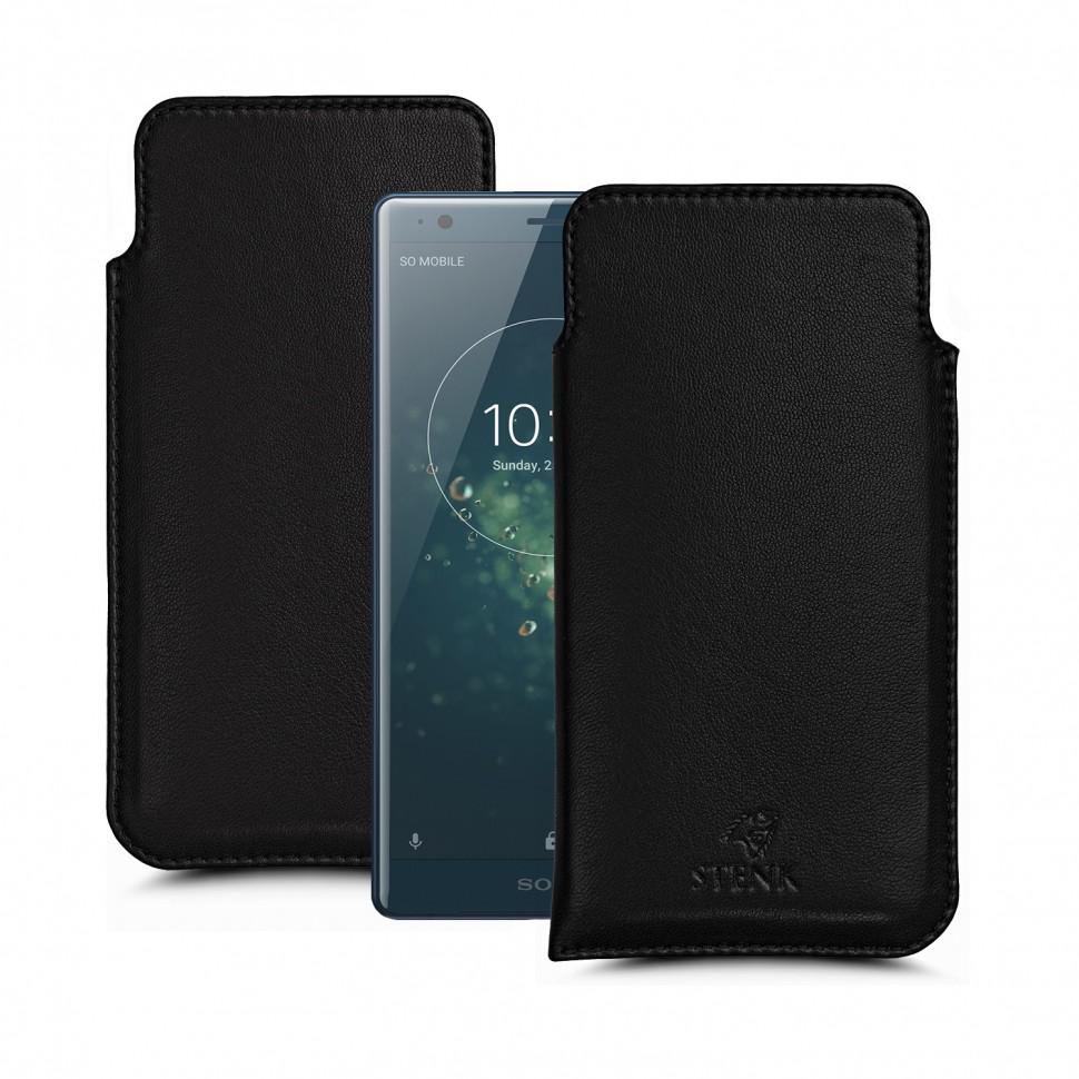 Футляр Stenk Elegance для Sony Xperia XZ2 Черный (62987)