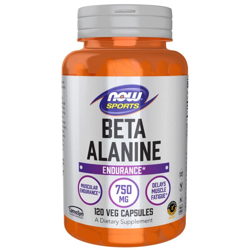 Амінокислота NOW Beta-Alanine 750 мг 120 вегакапс. (8797)