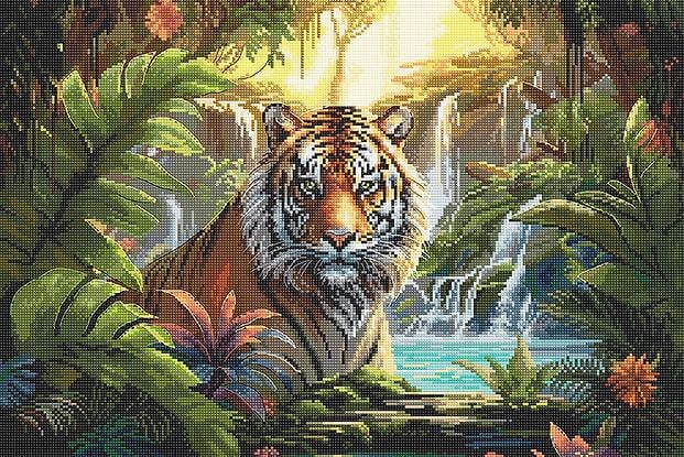 Набор для вышивки крестиком L9900 Waterfall Rest
