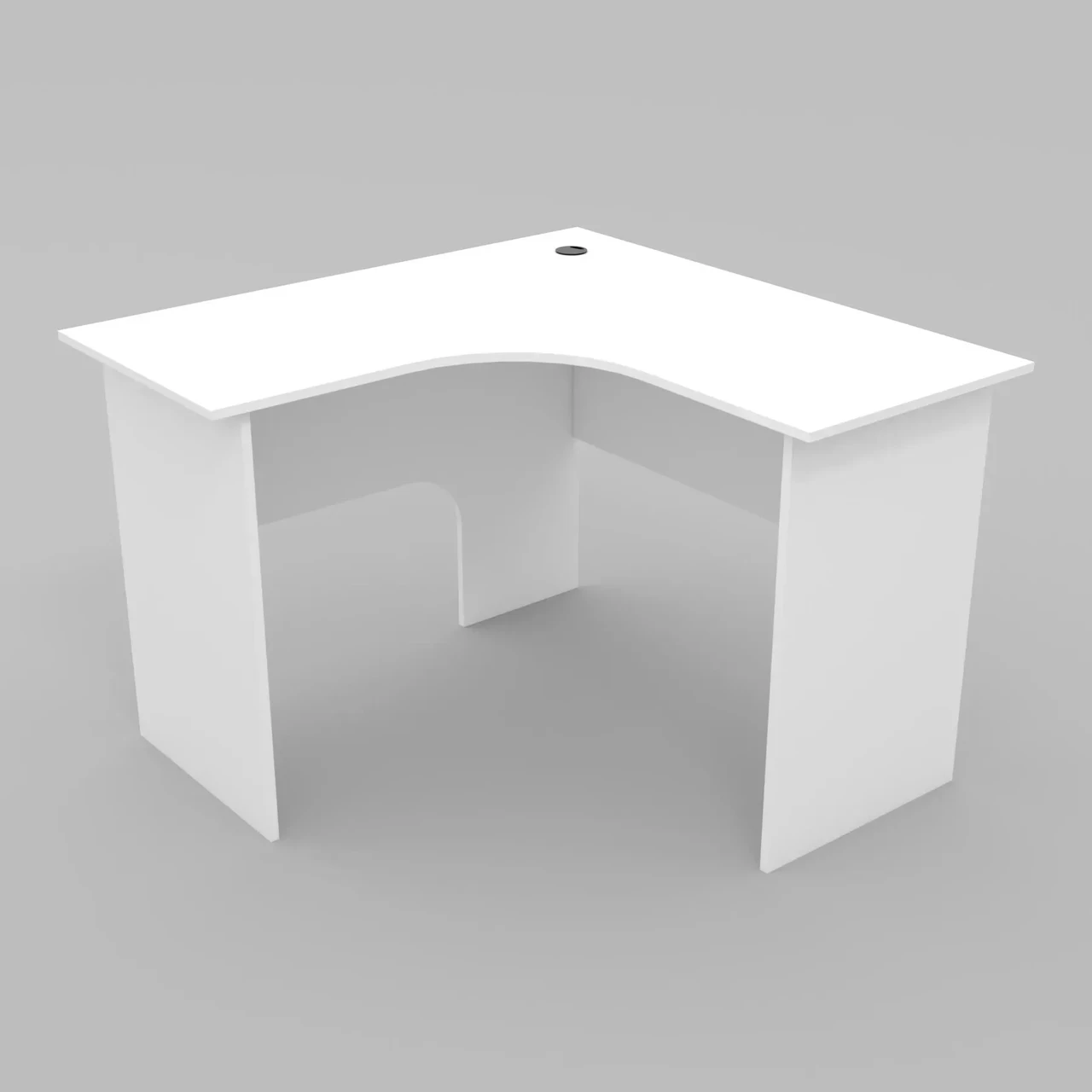 Стол компьютерный угловой Kontinent ОСК-1 110х110х76 см Белый (83010327)