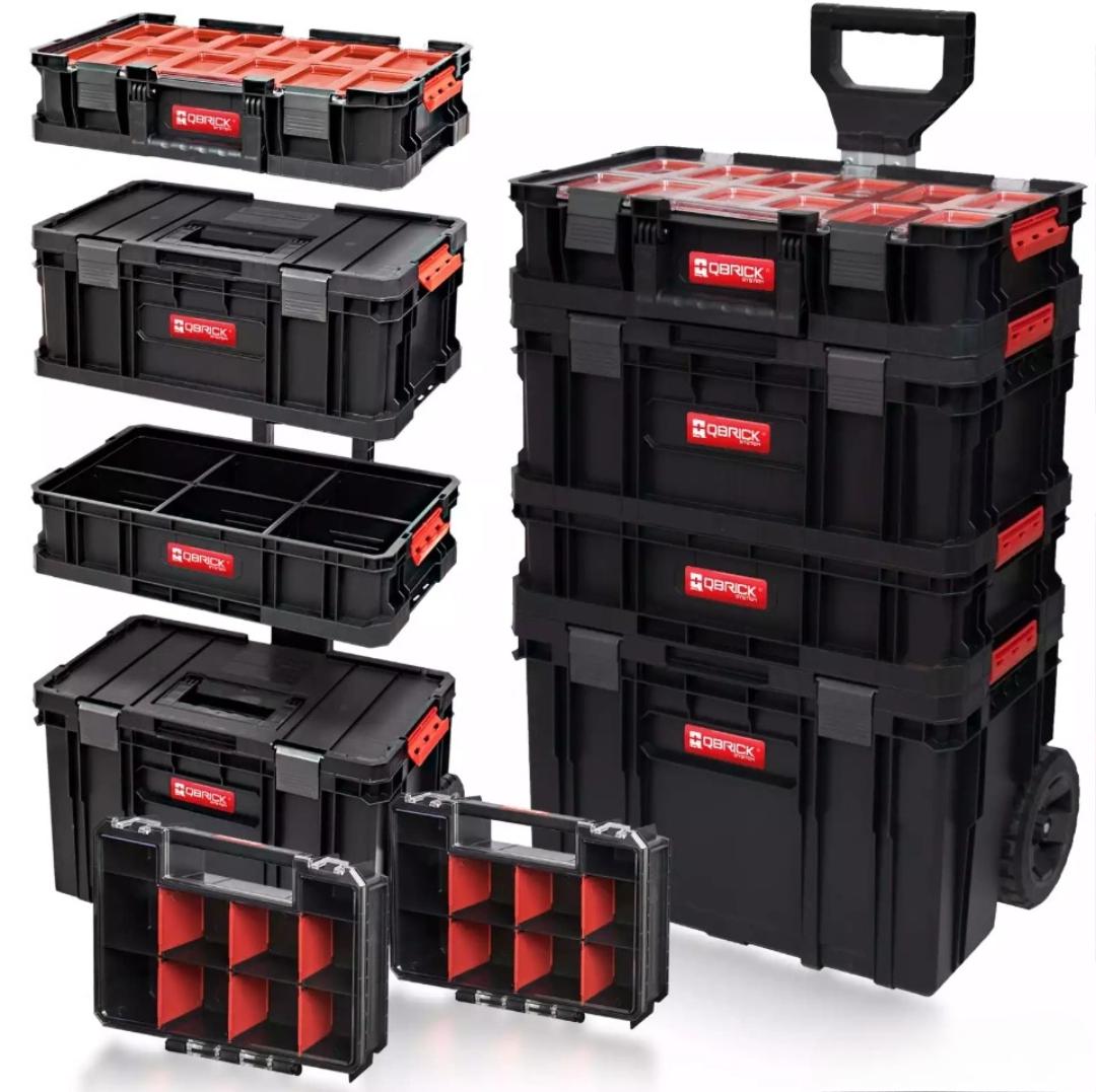 Набор ящиков для инструмента QBRICK SYSTEM PROMO SET I 6в1 Набор ящиков для инструмента QBRICK SYSTEM PROMO SET I 6в1