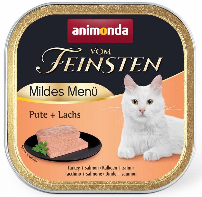 Корм влажный для кошек Animonda Vom Feinsten Turkey/Salmon 100 г (1830807803)