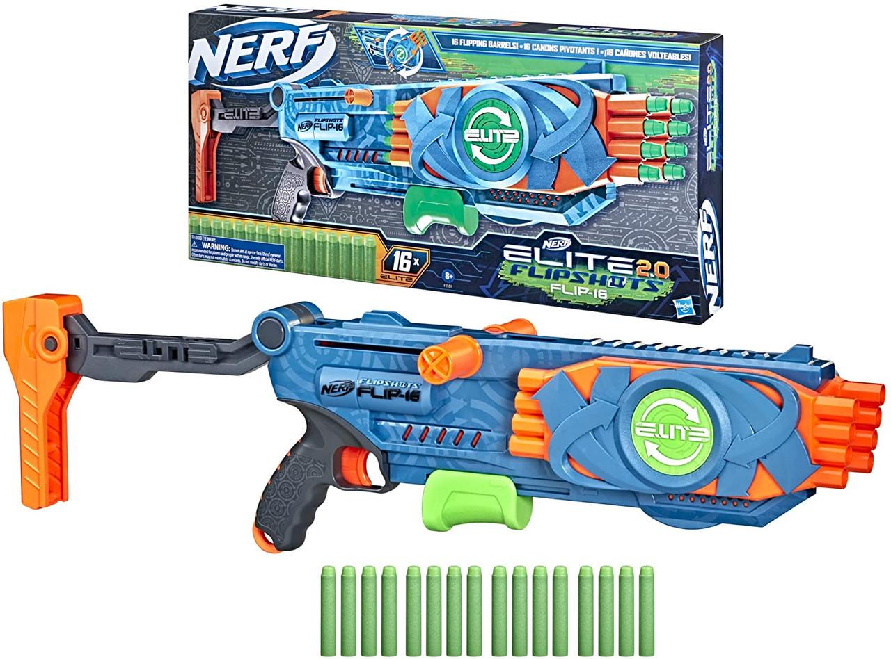 Бластер Nerf Elite 2.0 Flipshots Flip-16