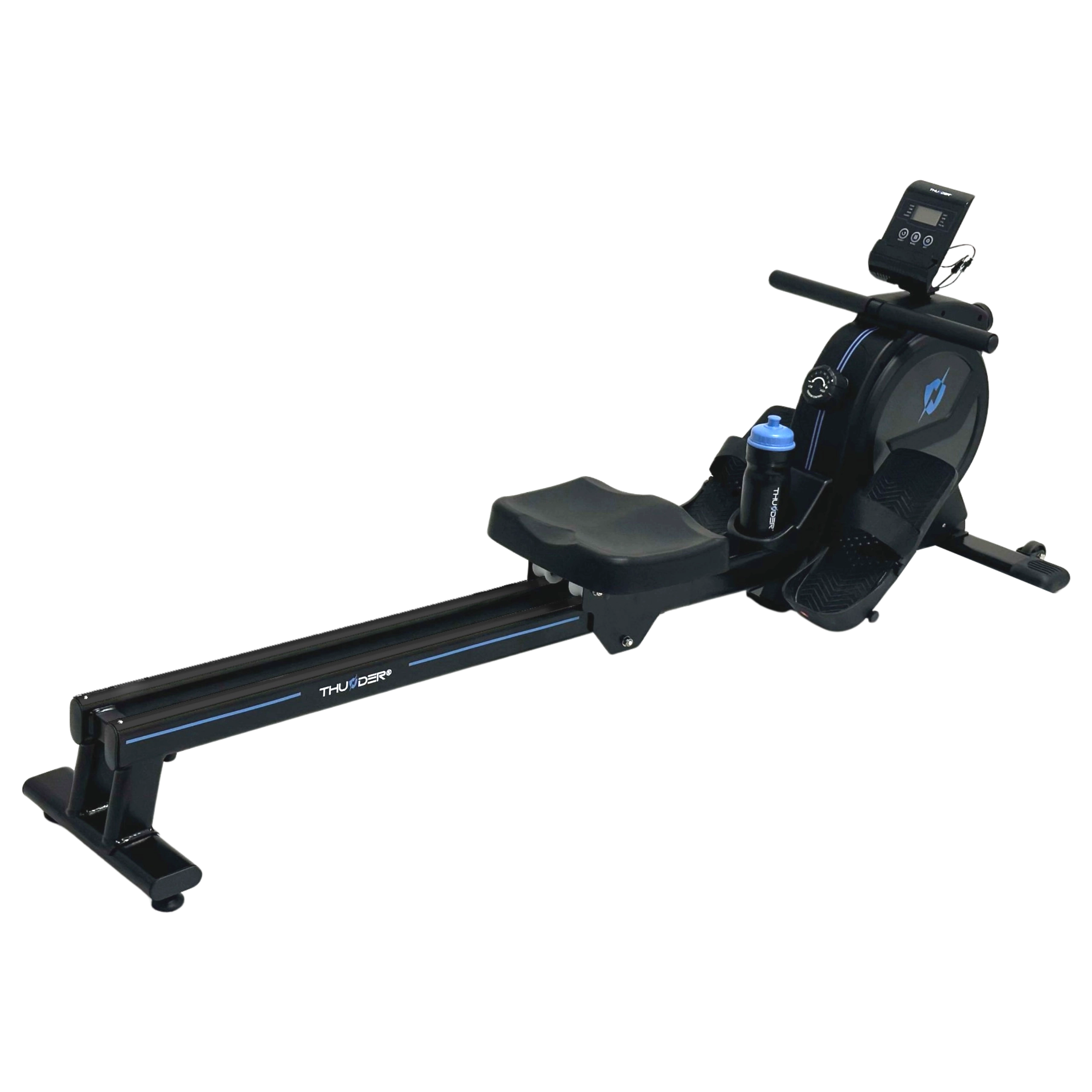 Веслувальний тренажер магнітний Thunder CIRC Чорний (437408)