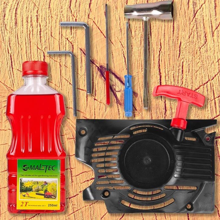 Бензопила ланцюгова з олією Maltec 5,7 к.с. (1854936945) - фото 8