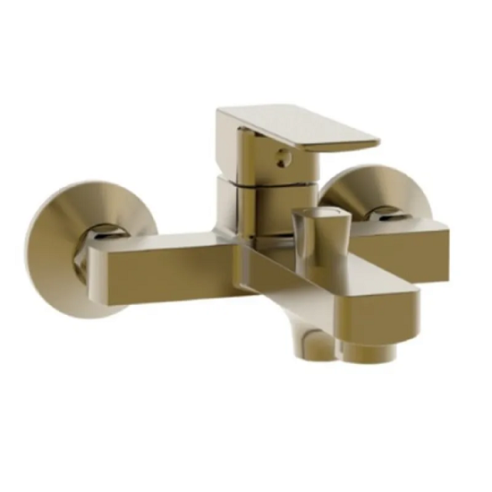 Смеситель для ванной однорычажный Haiba KUBUS 009 Brushed Gold (HB9628)